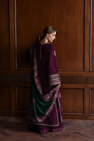 Home batik maroon formal cotton collection