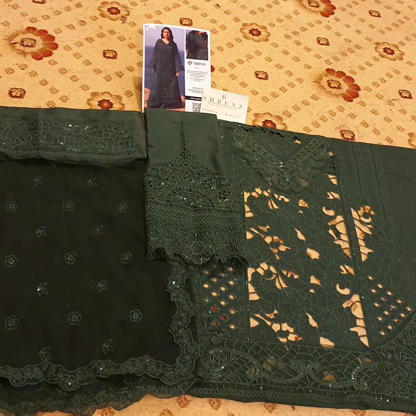 mahnur green luxury lawn collection replica mahnur green luxury lawn collection replica